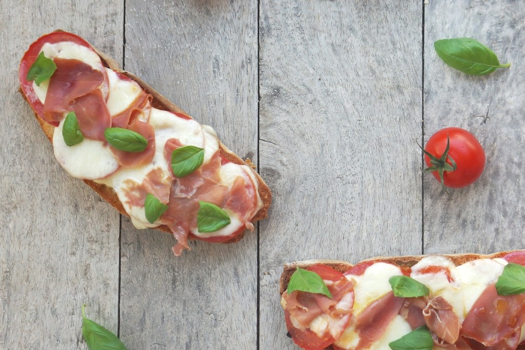 bruschettas italiennes toque et tablier