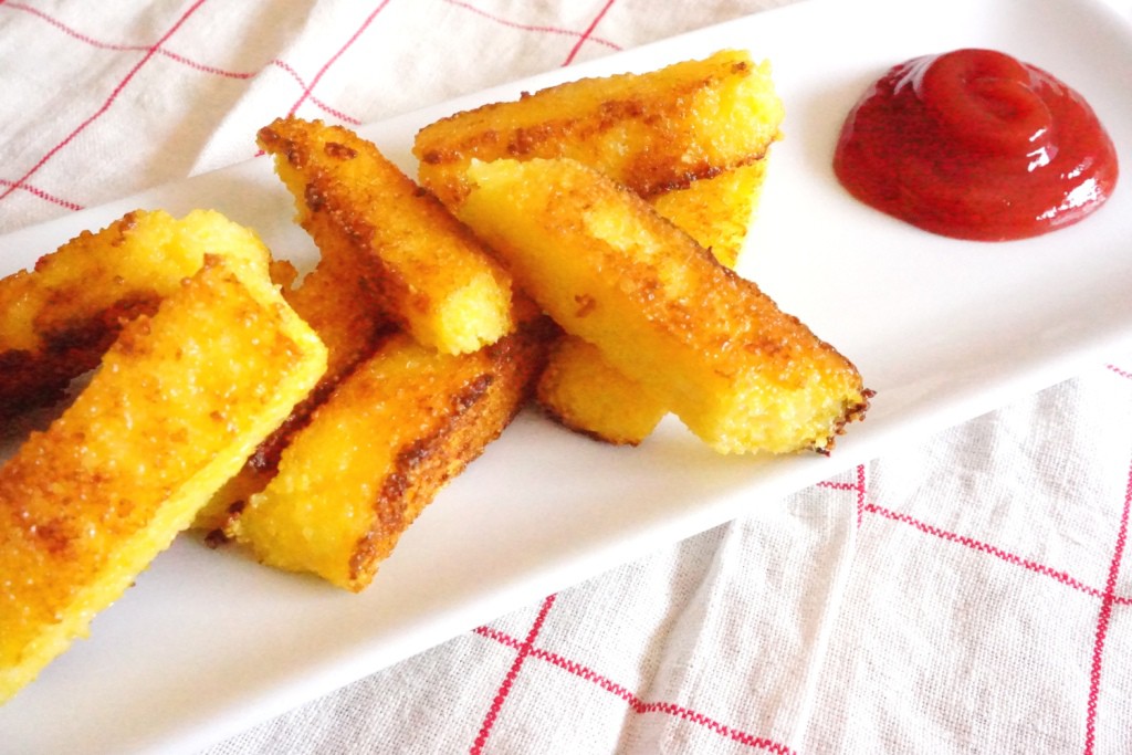 frites polenta toque et tablier