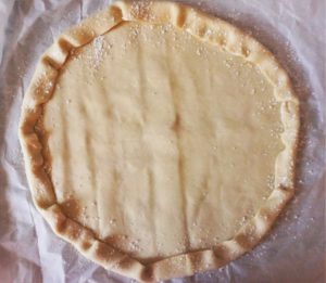 tarte feuillletée fraises toque et tablier