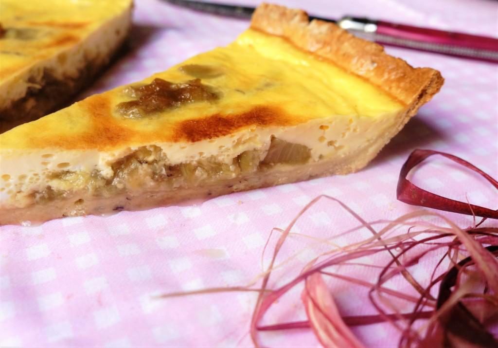 tarte rhubarbe toque et tablier