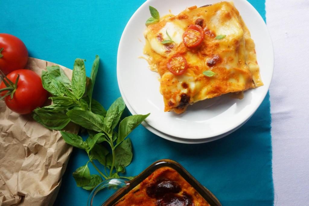 lasagnes matriciana toque et tablier