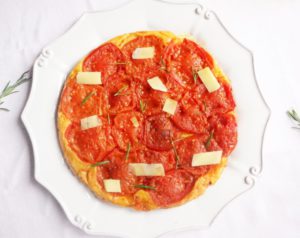 tatin de tomates toque et tablier