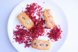 cake aux framboises toque et tablier