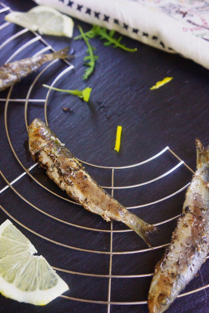  sardines a la provencale toque et tablier