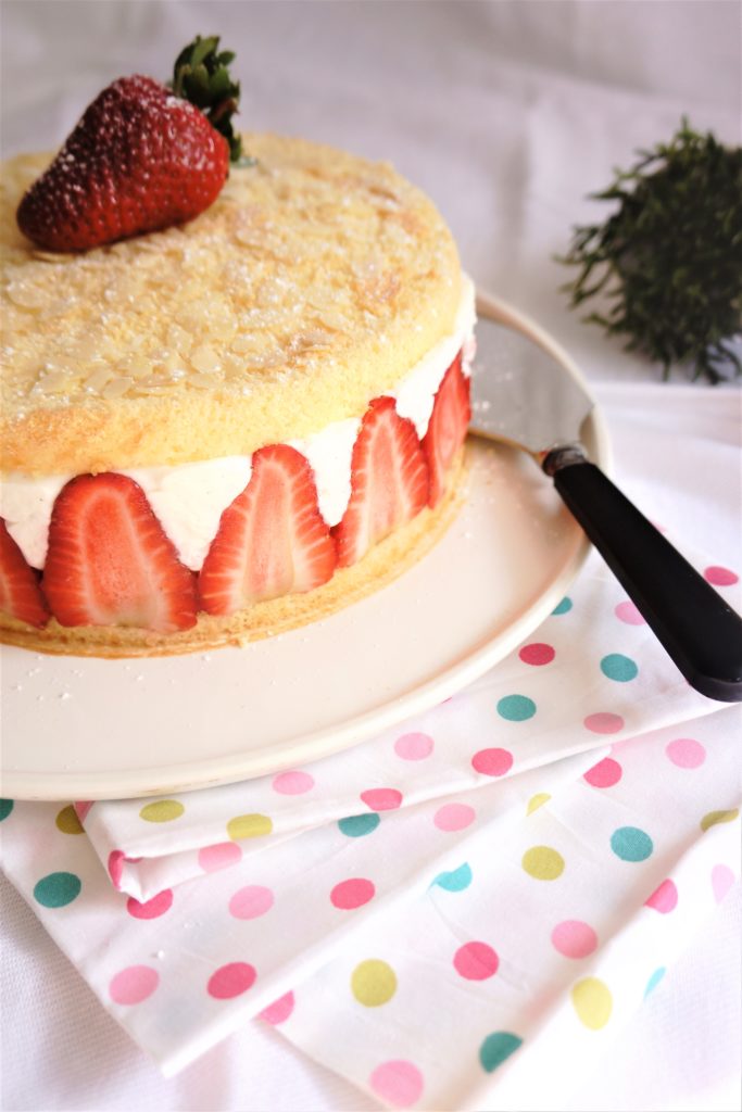 fraisier léger toque et tablier