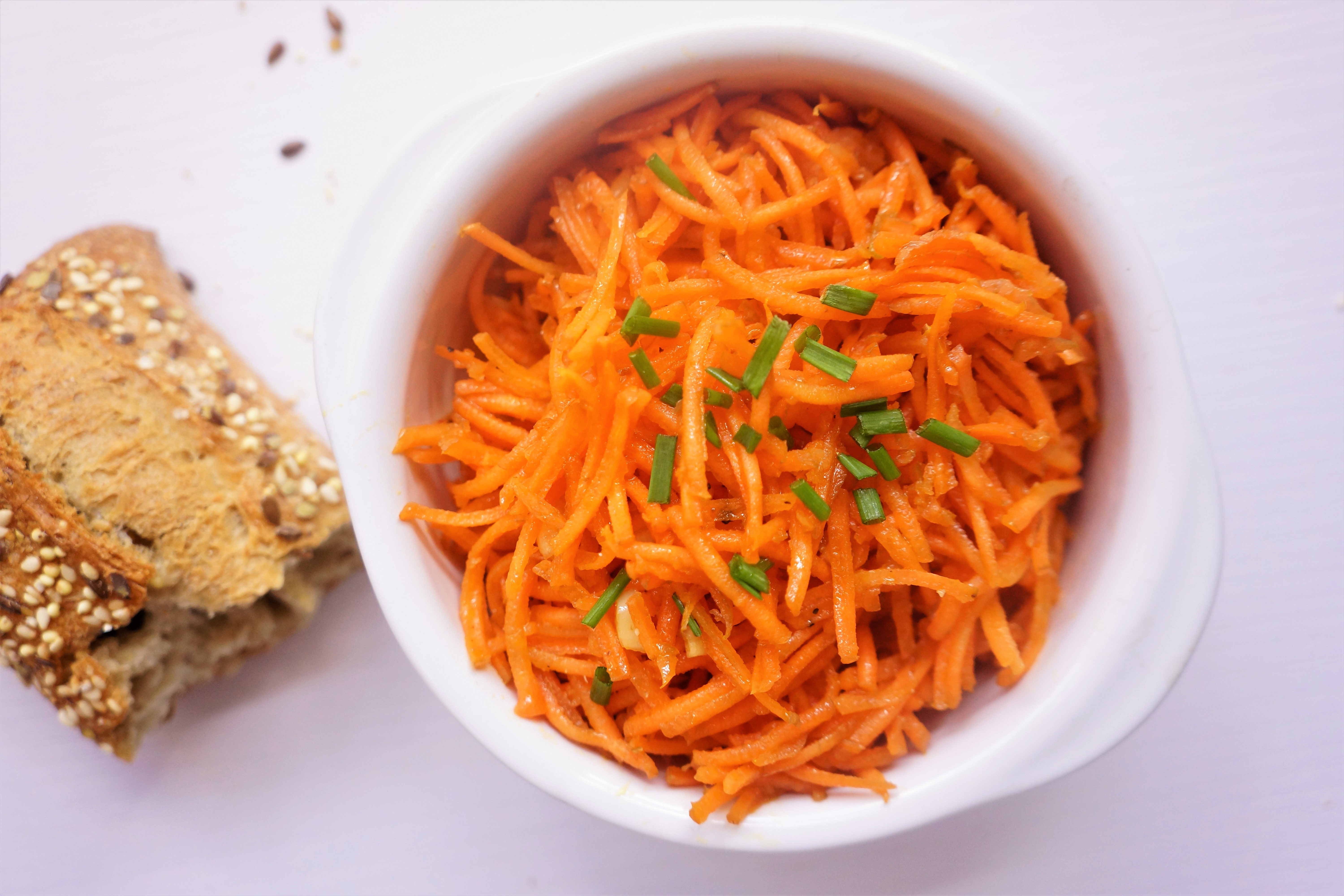 Salade de carottes râpées - Je Cuisine