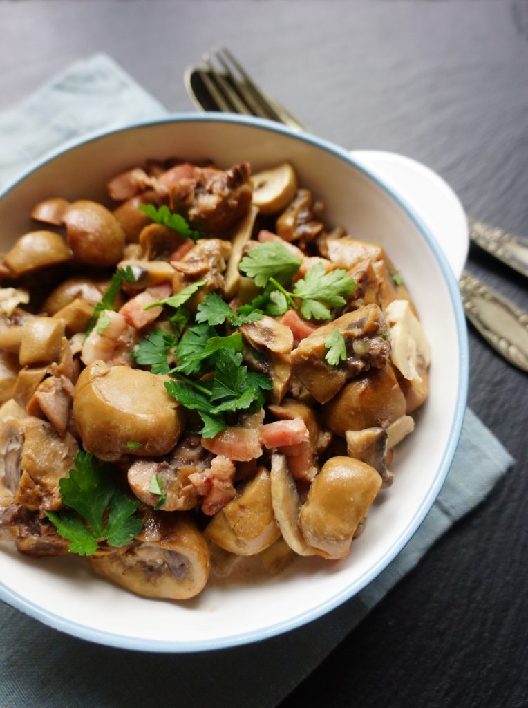 rognons de veau toque et tablier