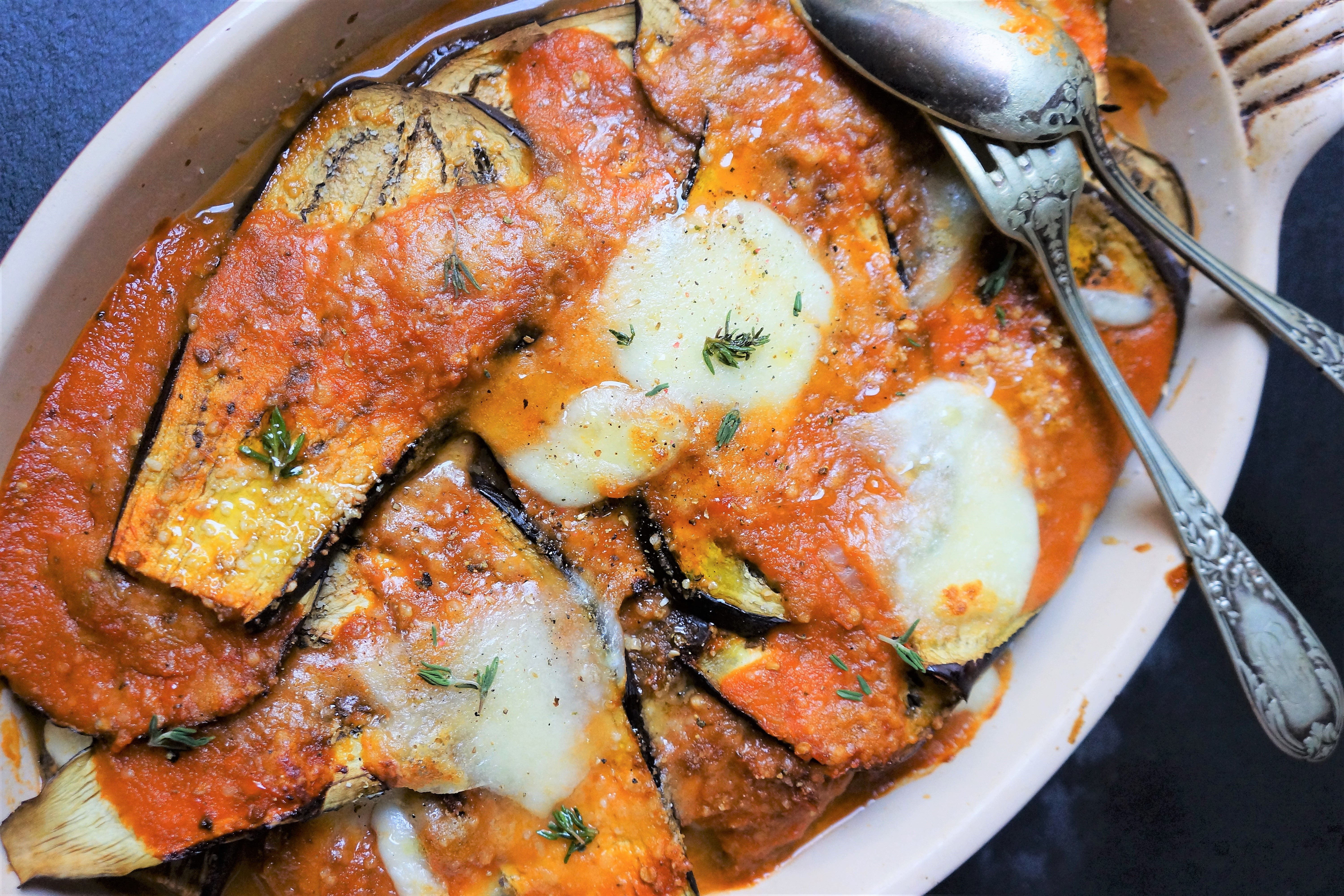 gratin aubergine la tomate toque et tablier