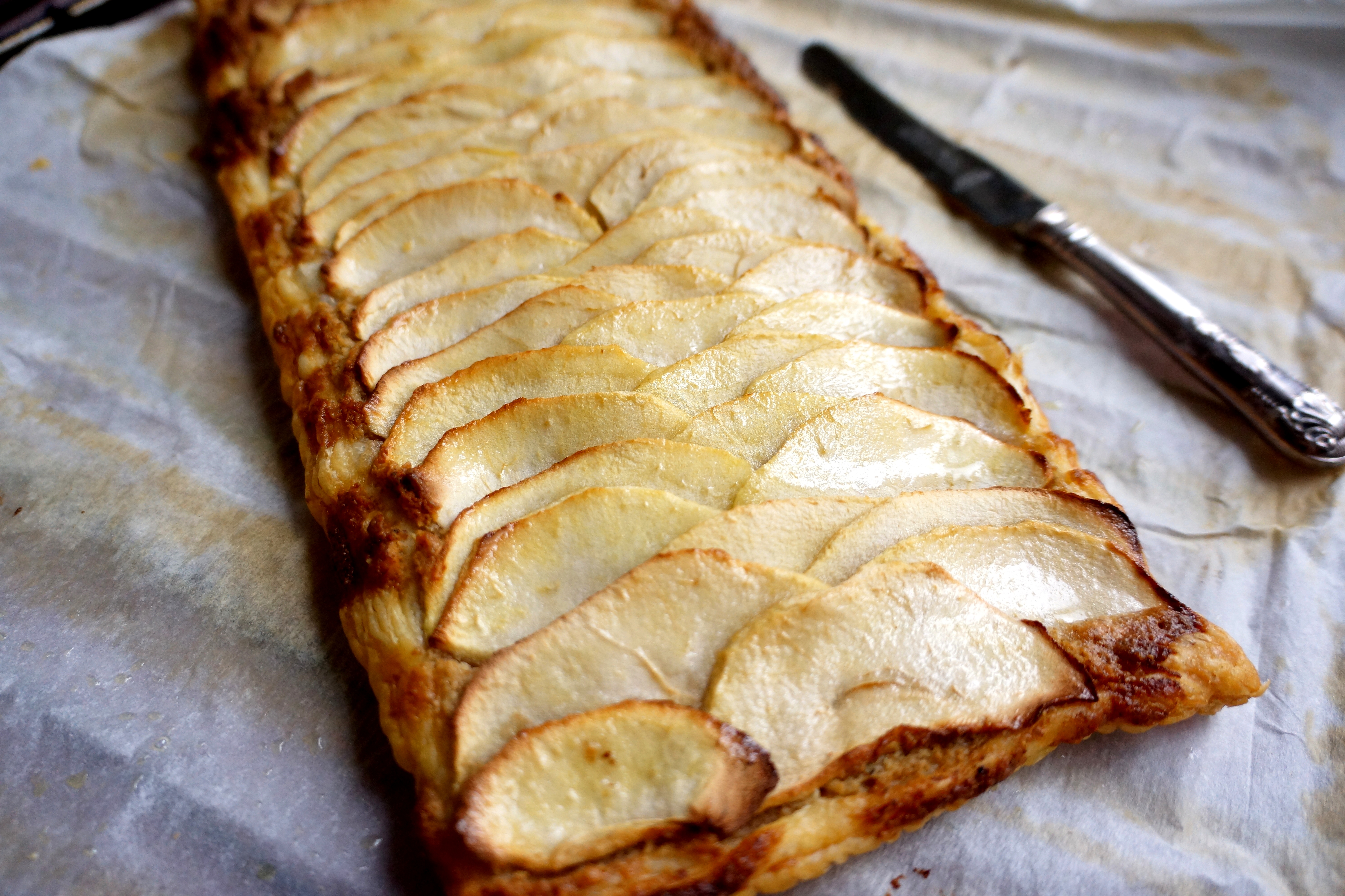 toqueettablier tarte pomme noix